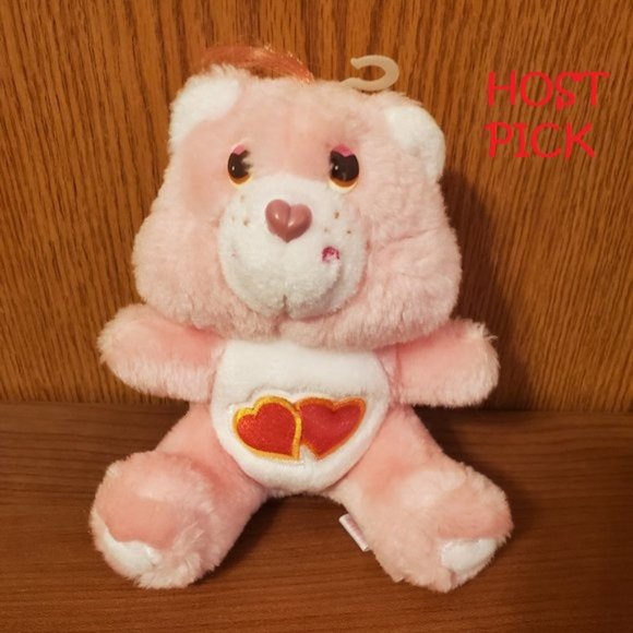 Vintage Other - *HP* VINTAGE SMALL 7" LOVE A LOT CARE BEAR - 80's